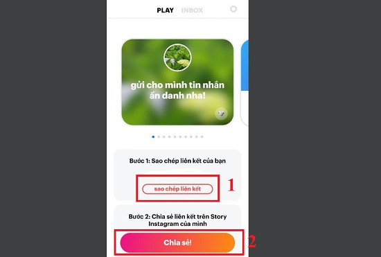 Cách làm link câu hỏi ẩn danh trên Instagram 4 Cách làm link câu hỏi ẩn danh trên Instagram 4