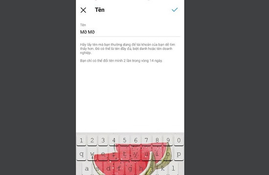 Đặt biệt danh trên Instagram 2