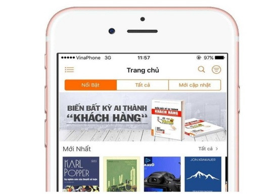 App đọc sách song ngữ Anh Việt