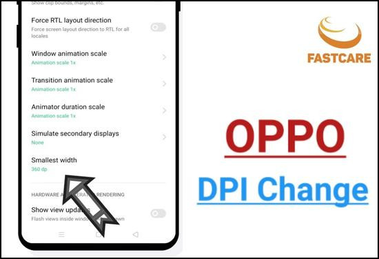 Cách chỉnh DPI trên điện thoại Oppo