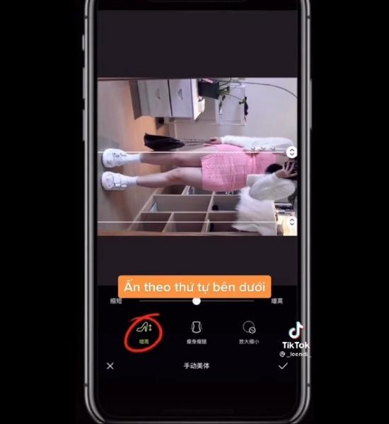 Cách chỉnh thon gọn với Xingtu bước 3 Cách chỉnh thon gọn với Xingtu bước 3