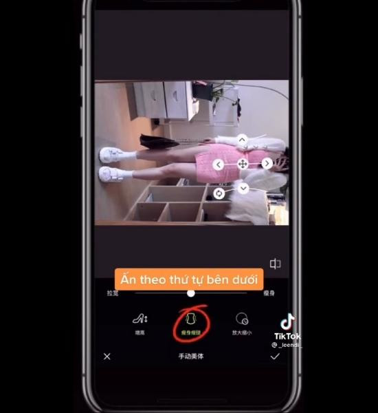 Cách chỉnh thon gọn với Xingtu bước 4 Cách chỉnh thon gọn với Xingtu bước 4