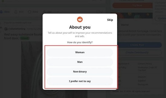 Cách đăng ký tài khoản Reddit bước 3 Cách đăng ký tài khoản Reddit bước 3