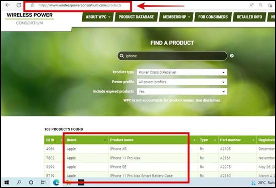 Cách kiểm tra điện thoại có hỗ trợ sạc không dây bằng cách truy cập trang web WPC bước 1 Cách kiểm tra điện thoại có hỗ trợ sạc không dây bằng cách truy cập trang web WPC bước 1