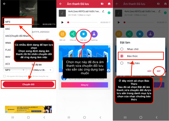 Cách lấy âm thanh TikTok làm nhạc chuông báo thức bước 6 Cách lấy âm thanh TikTok làm nhạc chuông báo thức bước 6