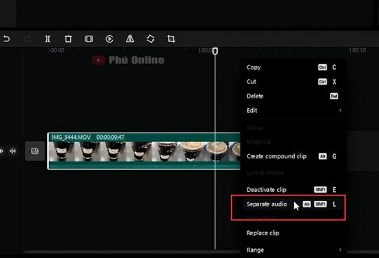 Cách tách âm thanh ra khỏi video trên CapCut cách 2 bước 3 Cách tách âm thanh ra khỏi video trên CapCut cách 2 bước 3