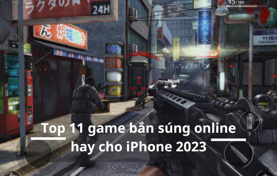 game bắn súng online hay cho iPhone 2023