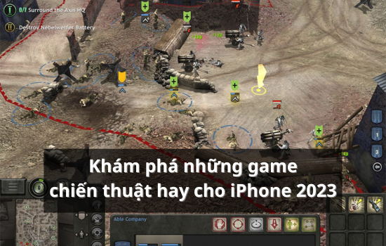 Khám phá những game chiến thuật hay cho iPhone 2023