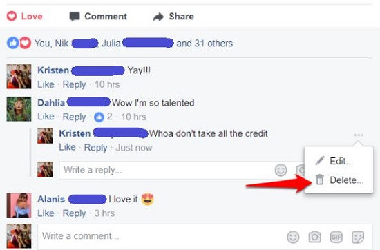 Đáp án - Xóa comment trên Facebook người khác có thấy không? Đáp án - Xóa comment trên Facebook người khác có thấy không?