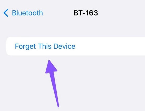 Xóa thiết bị Bluetooth đang được kết nối