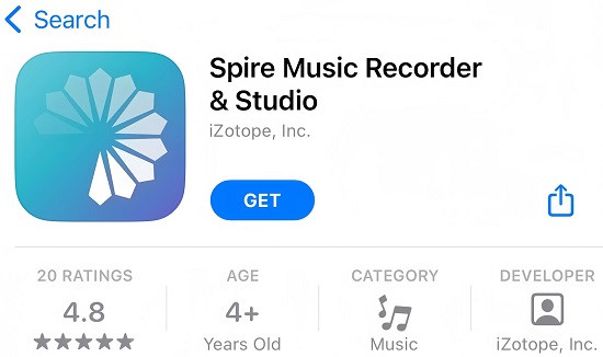 Spire : Music Recorder & Studio