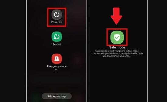 tận dụng chế độ an toàn Samsung tận dụng chế độ an toàn Samsung