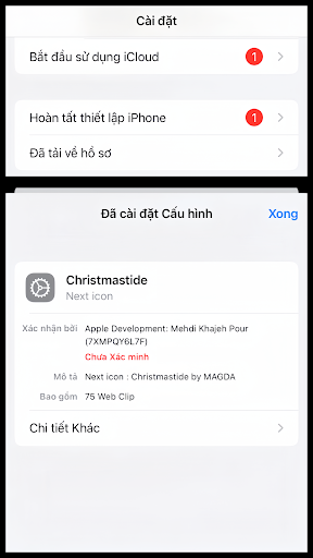 Ứng dụng Next icon bước 6 Ứng dụng Next icon bước 6