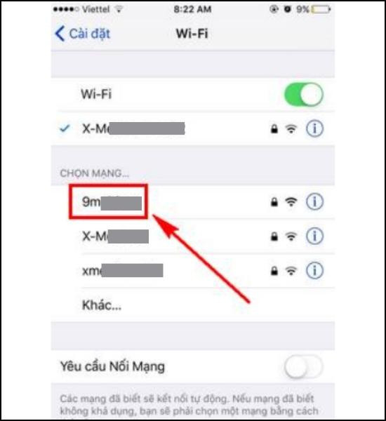 Cách bắt Wifi từ Vivo