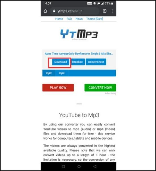 Cách cài nhạc chuông cho Oppo từ Youtube bước 1-5 Cách cài nhạc chuông cho Oppo từ Youtube bước 1-5