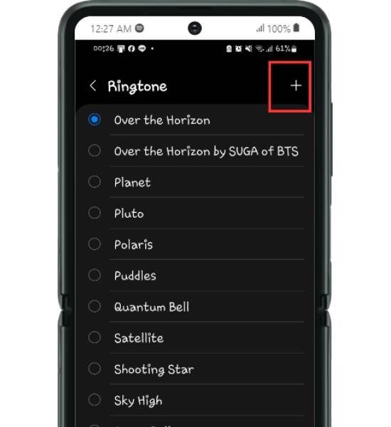Cách cài nhạc chuông cho Samsung bước 2-3 Cách cài nhạc chuông cho Samsung bước 2-3