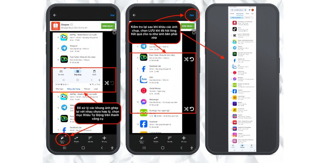 Cách chụp ảnh màn hình cuộn trên Samsung bằng ứng dụng bên thứ 3 bước 4 Cách chụp ảnh màn hình cuộn trên Samsung bằng ứng dụng bên thứ 3 bước 4