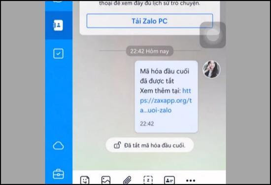 Cách tắt mã hóa đầu cuối trên Zalo trên iPhone Cách tắt mã hóa đầu cuối trên Zalo trên iPhone
