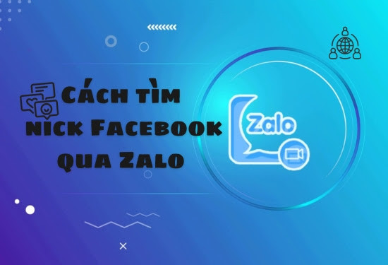 Cách tìm nick Facebook qua Zalo