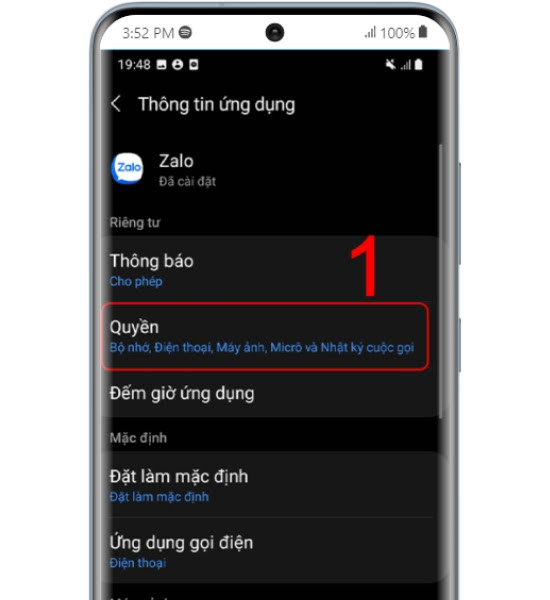 Cấp quyền truy cập ảnh vào ứng dụng Zalo trên Android Cấp quyền truy cập ảnh vào ứng dụng Zalo trên Android