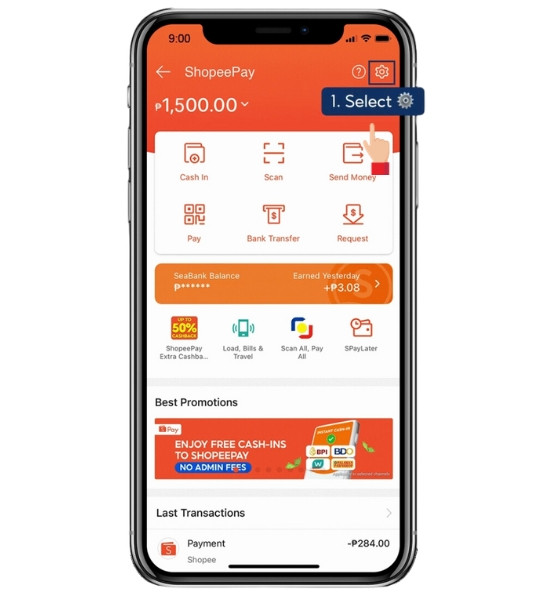 Cách hủy liên kết ShopeePay với tài khoản ngân hàng thông qua ví Shopee Pay bước 2 Cách hủy liên kết ShopeePay với tài khoản ngân hàng thông qua ví Shopee Pay bước 2