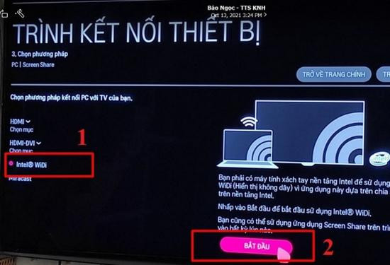 Đối với Tivi LG giao diện WebOS bước 4 Đối với Tivi LG giao diện WebOS bước 4