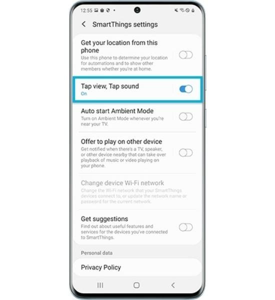 Cách kết nối điện thoại Samsung với tivi Samsung qua tính năng nhấn để phản chiếu (Tap View) bước 3 Cách kết nối điện thoại Samsung với tivi Samsung qua tính năng nhấn để phản chiếu (Tap View) bước 3