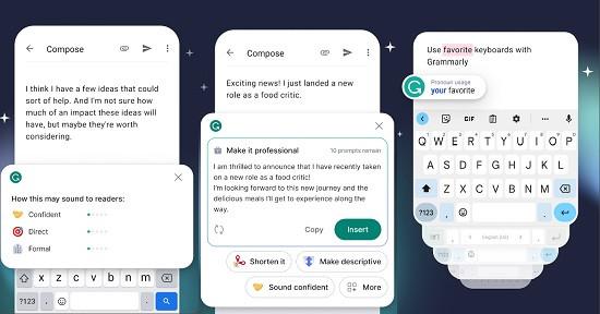 Chức năng trên Grammarly Chức năng trên Grammarly