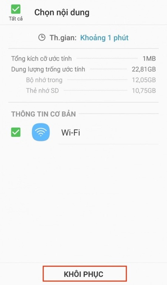 Chuyển dữ liệu từ điện thoại Samsung sang Samsung bằng thẻ nhớ SD Chuyển dữ liệu từ điện thoại Samsung sang Samsung bằng thẻ nhớ SD