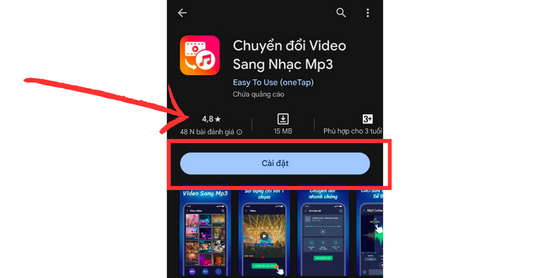 Chuyển video TikTok sang Mp3 bằng app Video to MP3 Converter bước 1 Chuyển video TikTok sang Mp3 bằng app Video to MP3 Converter bước 1