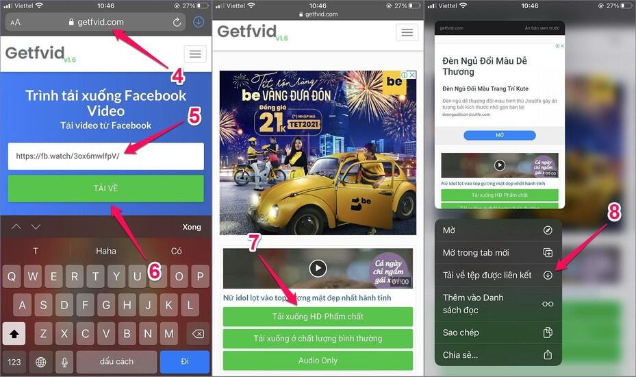 Getvidcom - bước 2 Getvidcom - bước 2