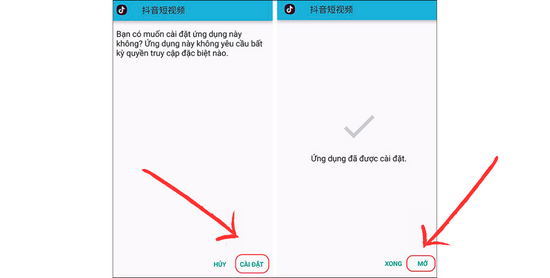 Hướng dẫn cách tải TikTok Trung Quốc cho Android bước 3