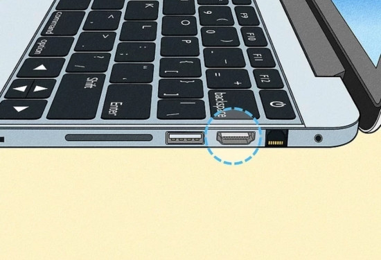Hướng dẫn cách kết nối laptop với Tivi LG qua cổng HDMI bước 1 Hướng dẫn cách kết nối laptop với Tivi LG qua cổng HDMI bước 1