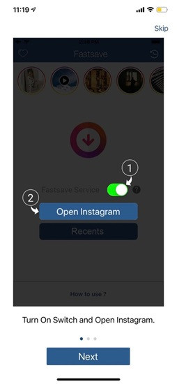 Cách tải ảnh trên Instagram về Android bằng ứng dụng Fastsave for Instagram bước 3