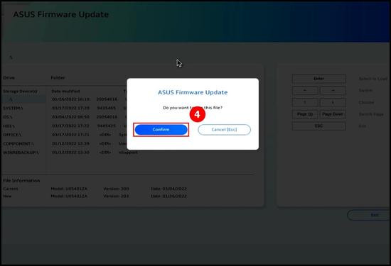 Hướng dẫn cách cập nhật BIOS bước 4