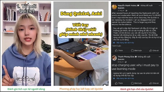 Nhận xét từ người dùng Quizlet mới nhất Nhận xét từ người dùng Quizlet mới nhất
