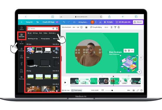 Thêm các thiết kế có sẵn Thêm các thiết kế có sẵn
