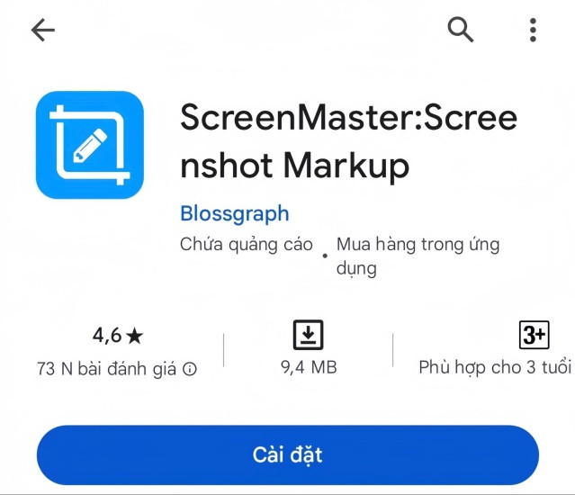 Ứng dụng Screen Master 1 Ứng dụng Screen Master 1