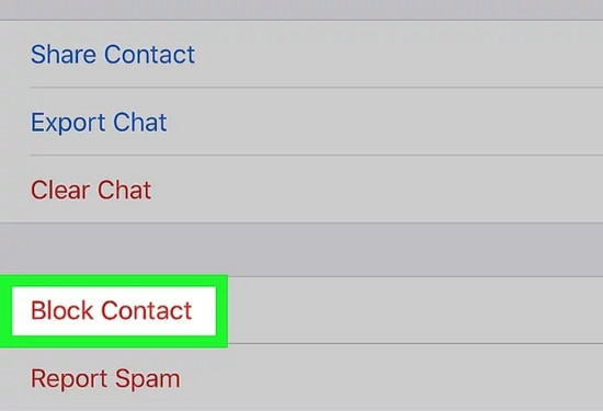 Cách chặn cuộc gọi WhatsApp trên iPhone bước 4