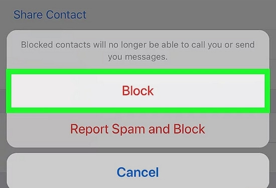 Cách chặn cuộc gọi WhatsApp trên iPhone bước 5