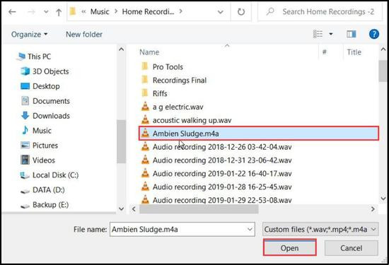 Cách chuyển file ghi âm sang Word phiên bản 365 bước 4