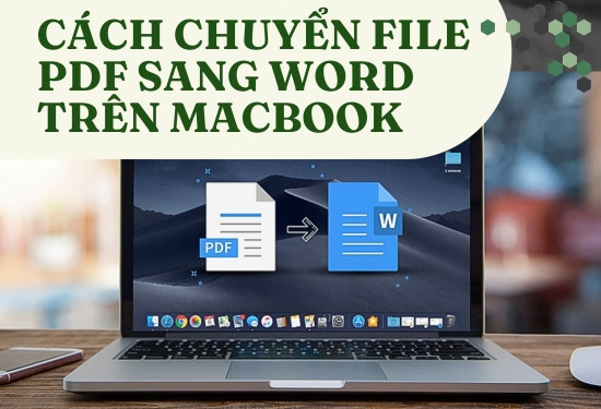 Cách chuyển từ file PDF sang Word trên MacBook nhanh chóng và dễ dàng