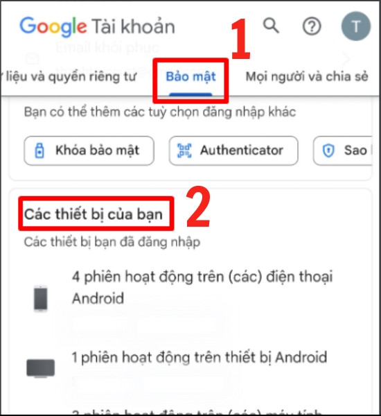 Cách định vị laptop bị mất bằng Gmail trên điện thoại bước 2 Cách định vị laptop bị mất bằng Gmail trên điện thoại bước 2