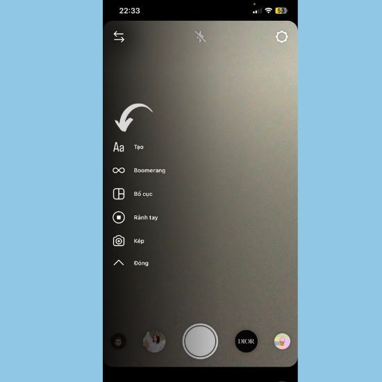 Cách đổi font chữ trên Instagram Story bằng font chữ có sẵn bước 2 Cách đổi font chữ trên Instagram Story bằng font chữ có sẵn bước 2