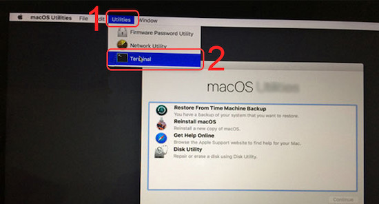 Cách đổi mật khẩu MacBook khi quên mật khẩu với máy M1 bước 4