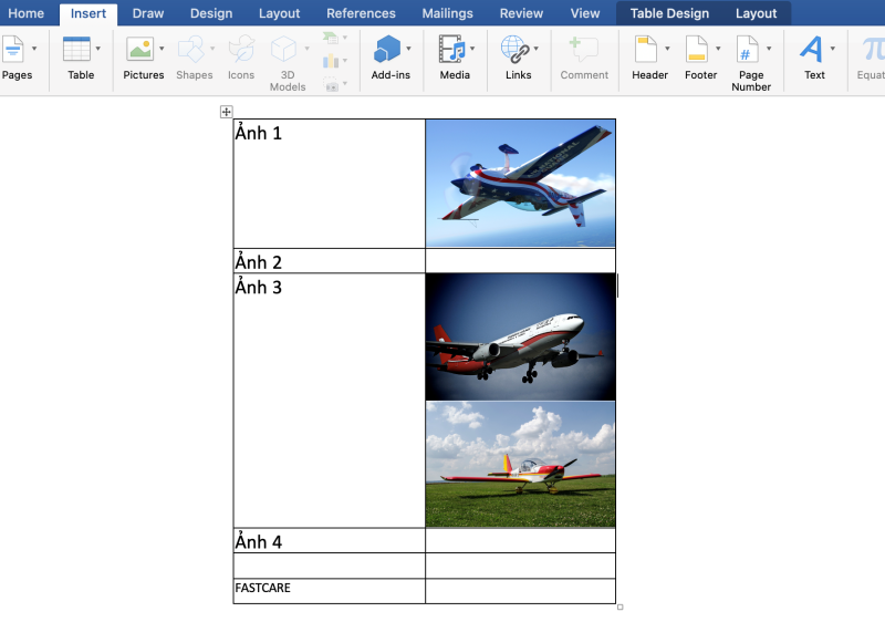  Cách ghép ảnh vào khung có sẵn trong word bước 4