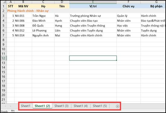 Cách gộp nhiều file Excel thành 1 file bằng VBA bước 10