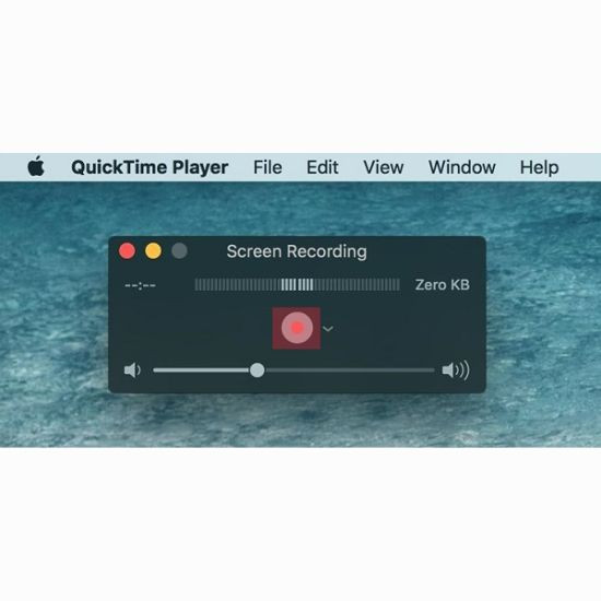 Cách quay màn hình MacBook với Quicktime Player bước 3