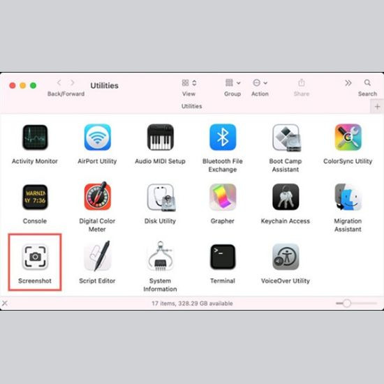 Cách quay màn hình MacBook có tiếng bằng Screenshot Toolbar bước 2