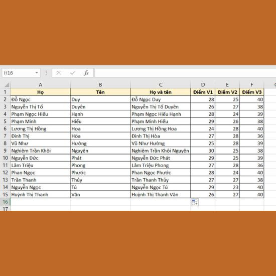 Cách sắp xếp tên theo abc trong Excel 2010 khi họ và tên ở cùng cột bước 7